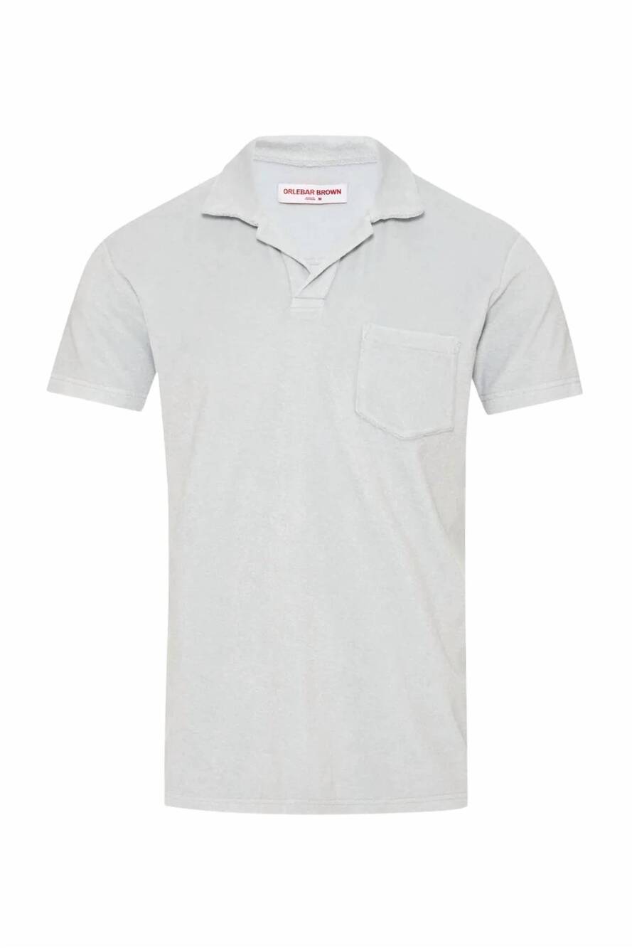 NEW ORLEBAR BROWN kid's digby top in light island sky